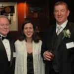 Honoree Kieran McGill with his guests