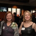 Honoree Grealdine Higgins and her guests