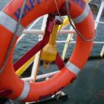 Life preserver aboard the Happy Hooker Life preserver aboard the Happy Hooker