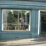 The storefront of Gravitas Fine Food in Killaloe, Co. Clare. The storefront of Gravitas Fine Food in Killaloe, Co. Clare.