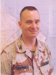 Dr. Francis O'Donnell, when he was deployed during the Gulf War.
