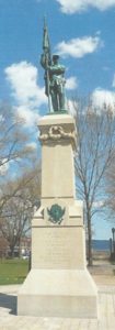  John Sedgwick Monument (1868), ­­United States Military Academy, West Point, New York.