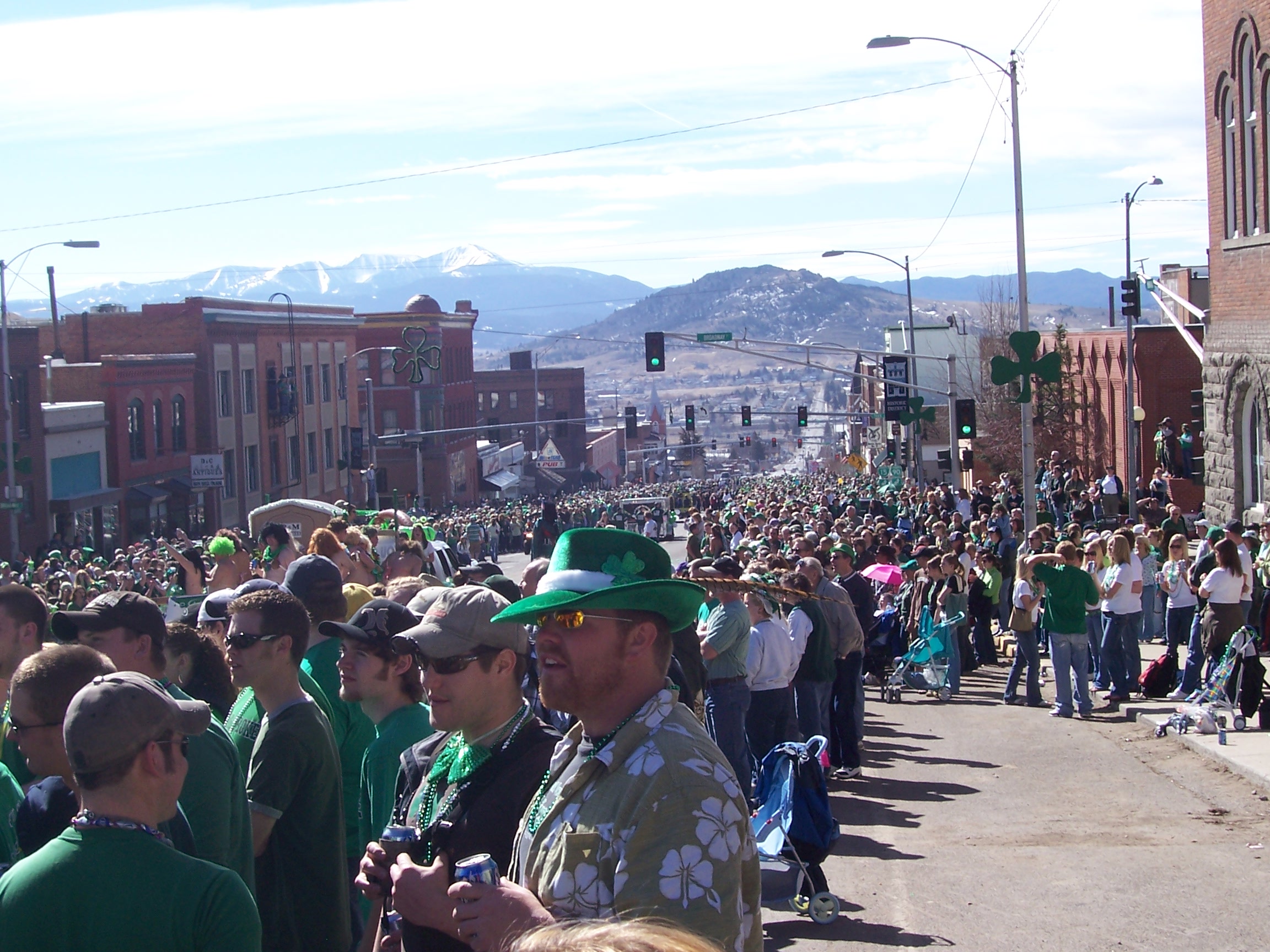 Buds and Buds at the 2007 Butte St. Patrick's Day Parade. 