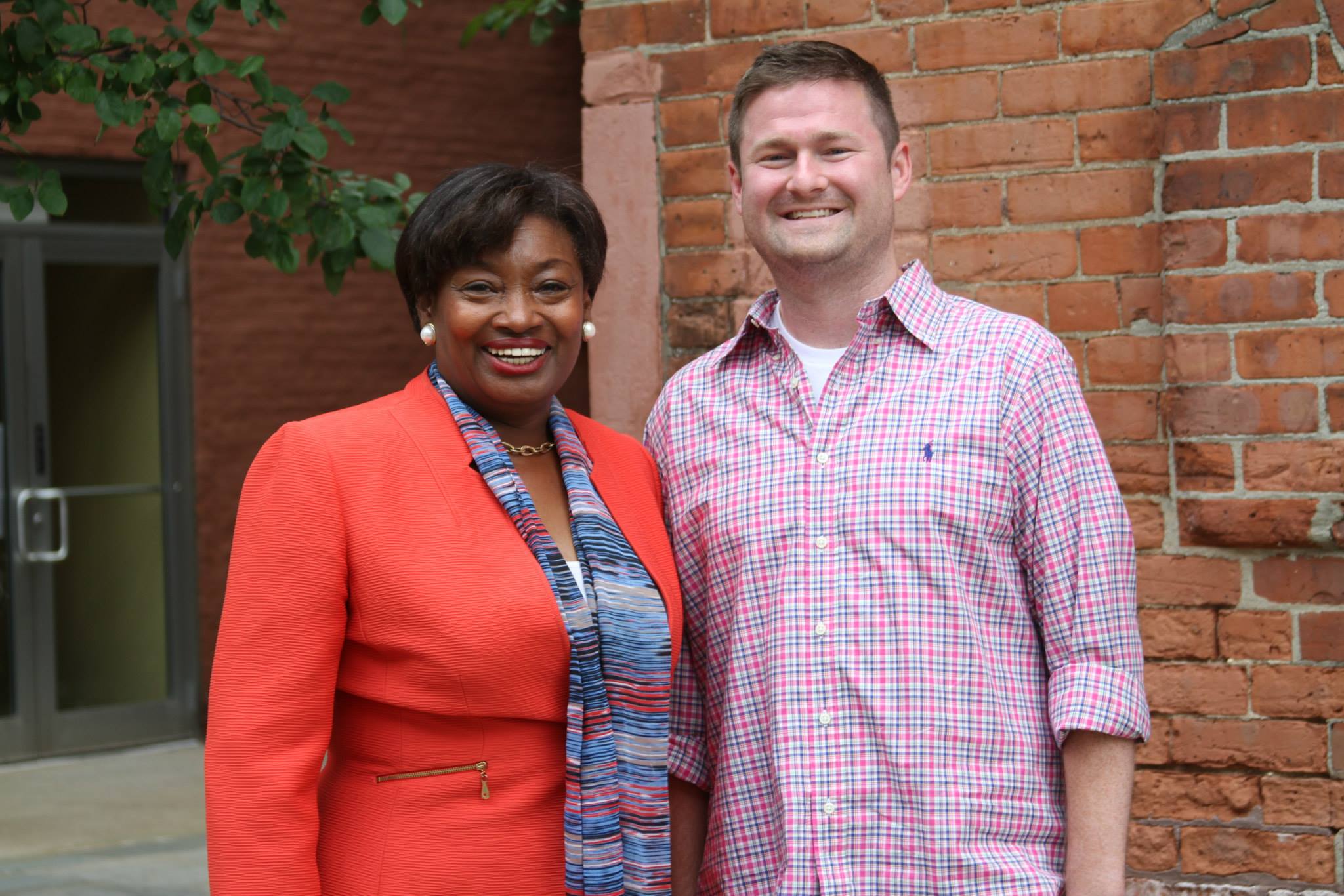 Pat with New York State Senator Andrea Stewart-Cousins. (Photo: Facebook / Quinn 4 the Win)