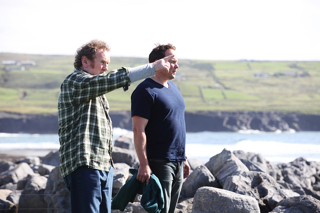 Irish actor Colm Meaney, left, and Cleveland filmmaker-actor Sean Lackey in "The Yank." (Photo: CIFF)