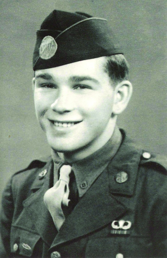 Bob Noody as a young G.I.