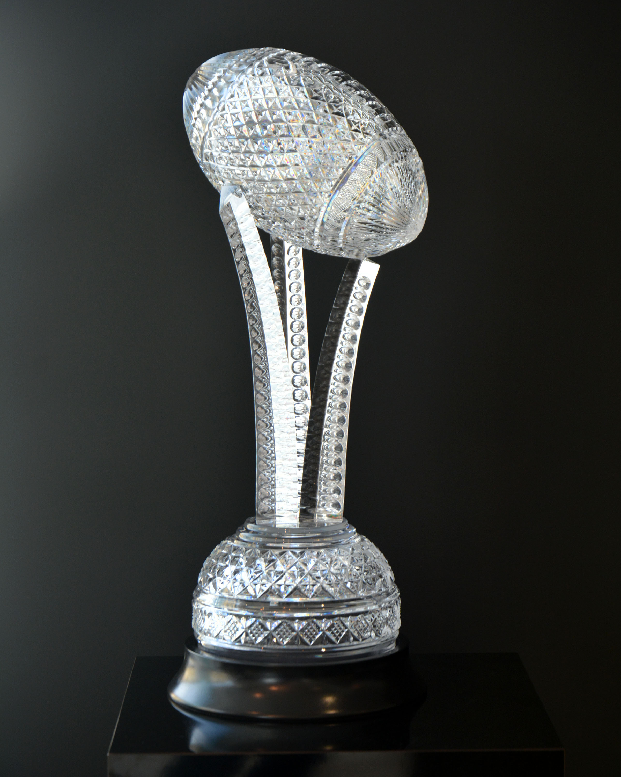 The House of Waterford Crystal Keough–Naughton College Football Trophy.