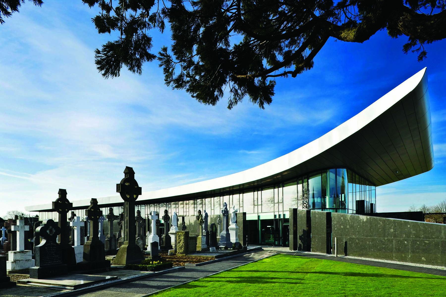 Glasnevin Cemetery, where many of those who took part in the Rising are buried.