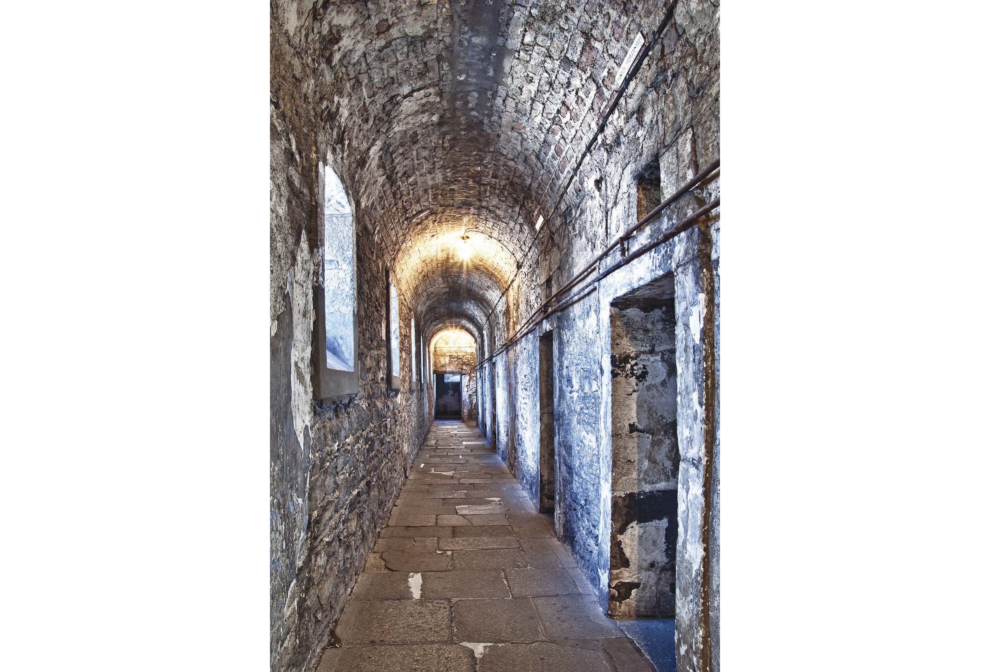  Kilmainham Gaol where the leaders of the Rising were imprisoned. 