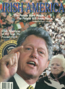 March, 1996 cover of Irish America.