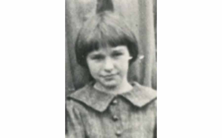 Molly Boland at  9 years old in 1925. (Photo courtesy of the author)