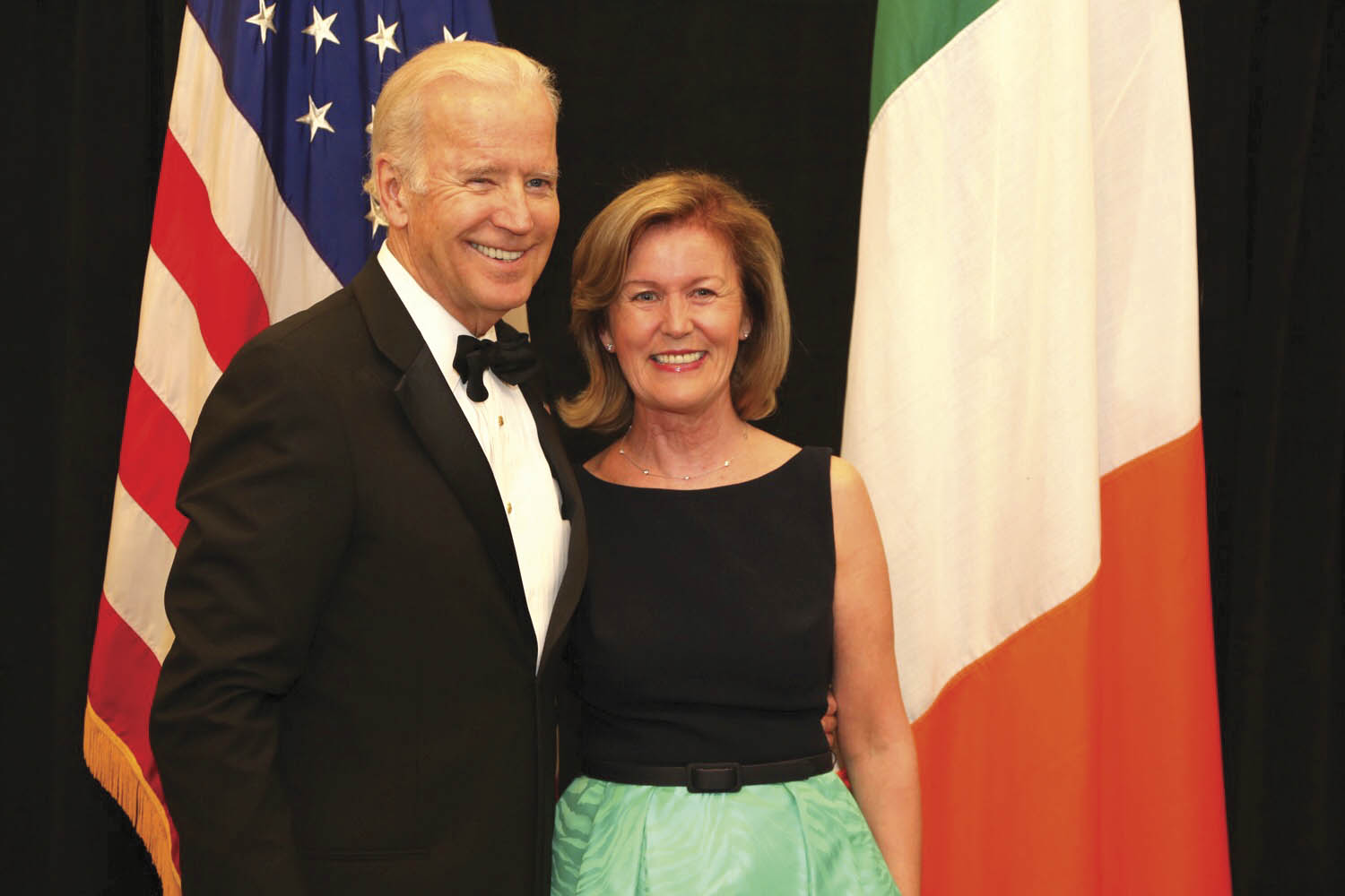  With Vice President Joe Biden who opened the Kennedy Center’s Ireland 100: Celebrating a Century of Irish Arts & Culture with Taoiseach Enda Kenny. (Photo: Marty Katz)