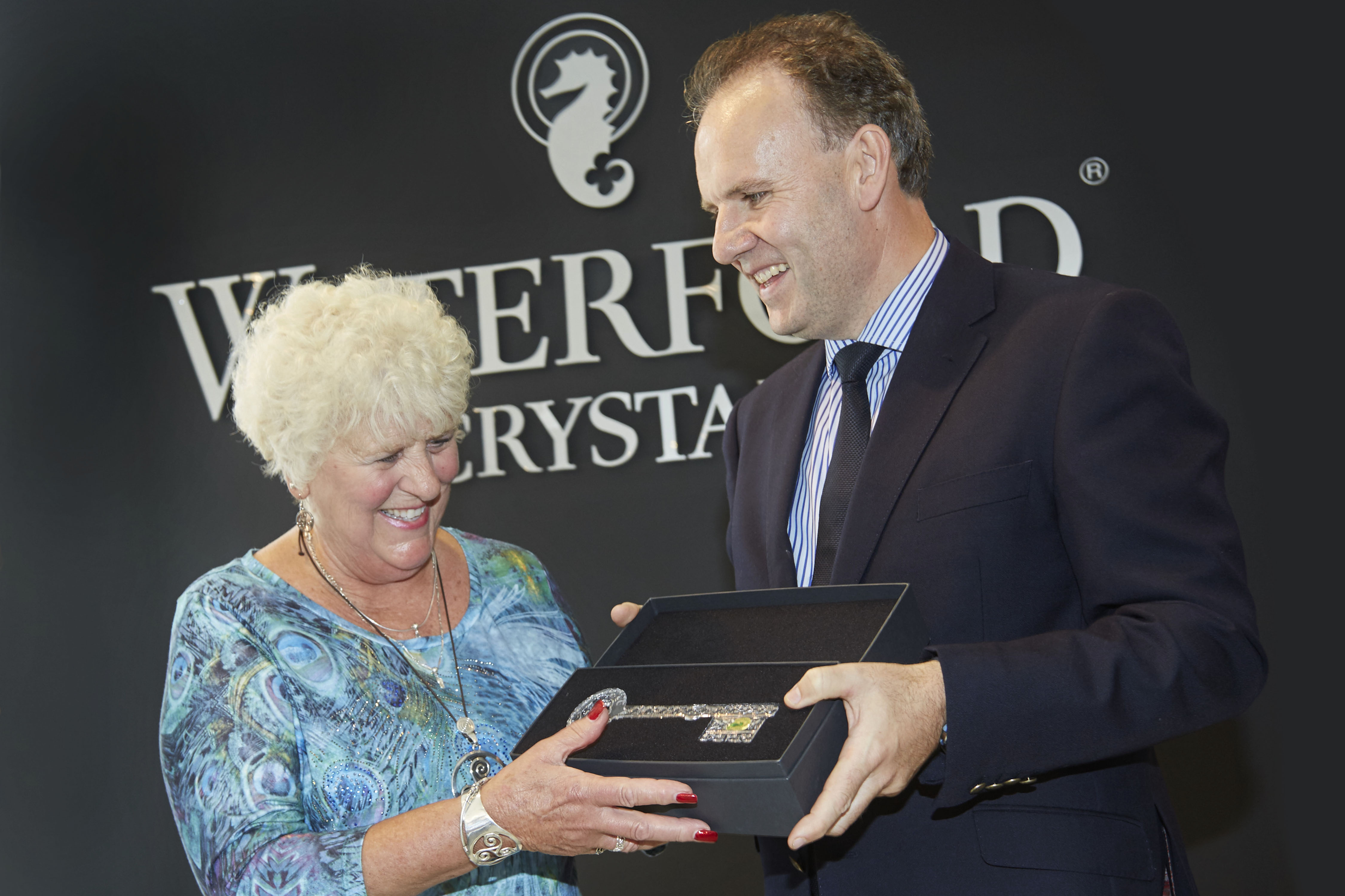 House of Waterford Crystal Celebrating Our 1 Millionth Visitor