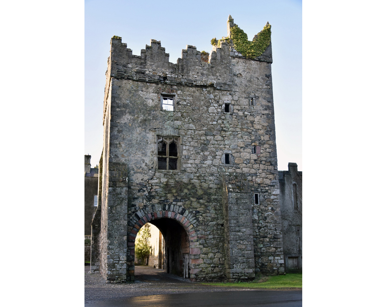 A small section of Howth Castle which dates to medieval times and has been the home of the Gaisford-St. Lawrence family for over 800 years.