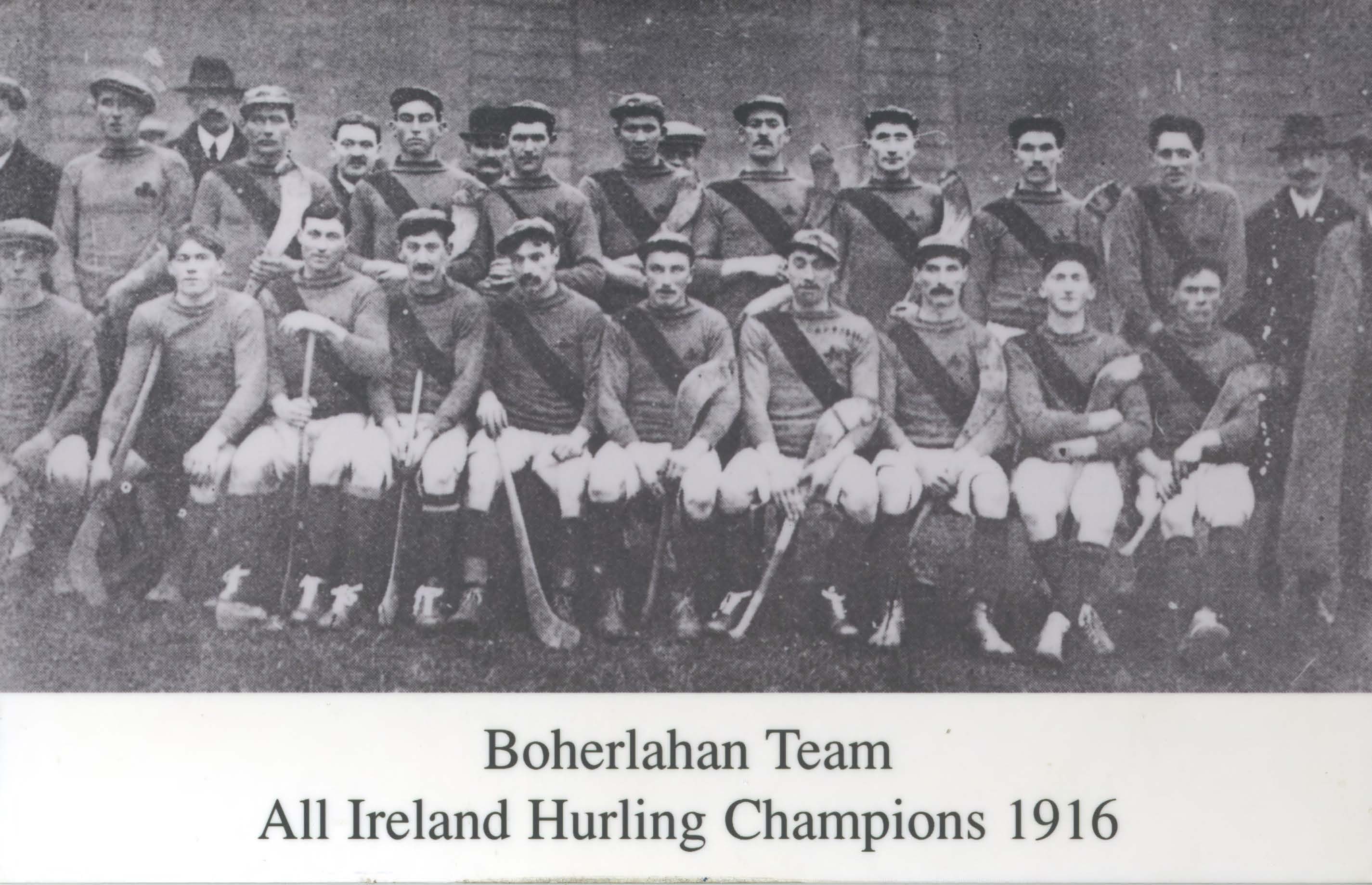 The 1916 Tipperary hurling team. (Photo: G.A.A. Museum Archives)