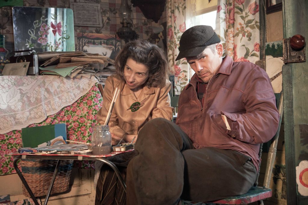 Sally Hawkins and Ethan Hawke in Maudie. (Photo: Duncan Deyoung, Courtesy Sony Pictures Classics)