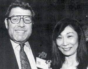 Hamill and his wife Fukiko Aoki.