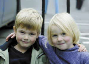 Two children from Kilkenny.