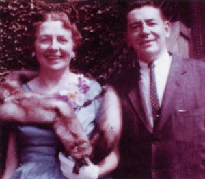 Pete Hamill's parents Anne Devlin Hamill and Billy Hamill.