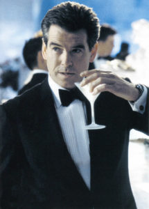 Shaken not stirred for the Irish 007.