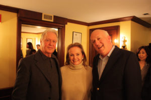 Pat O'Connor, Loretta Brennan Glucksman and Bob Mulgrew. Photo courtesy of Glucksman Ireland House.