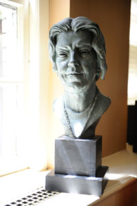 Bust of Mary Lavin by Helen Hooker O'Malley. Photo: NYU Photo Bureau - Dan Creighton.