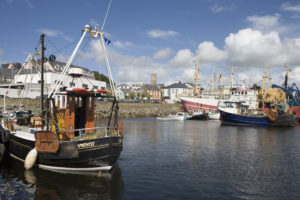 Killybegs, a natural harbor with a long tradition of fishing. Courtesy of Tourism Ireland.