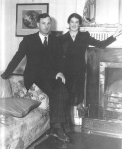 Mary Lavin and William Walsh at Becvite House. Courtesy of the Ryan family.