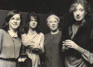 Lavin with her daughters, Caroline, Elizabeth and Valdi Walsh. Courtesy of the Ryan family.