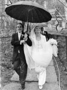 Judy and Loius Nelson on their wedding day.