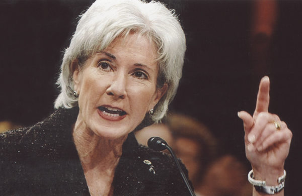 Secretary of Health and Human Services Kathleen Sebelius