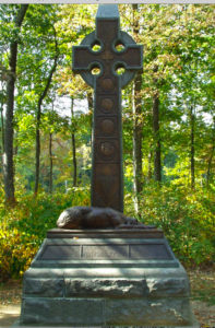 The Irish Brigade memorial at Gettysburg. Photo: Wikimedia Commons.