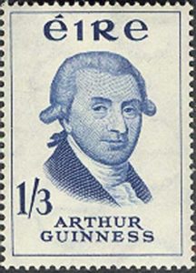 1959 Arthur Guinness Stamp.