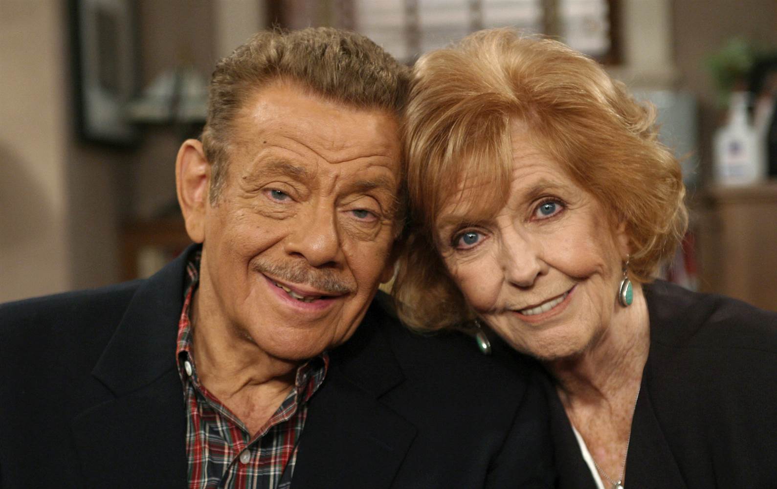 Anne Meara (right) with her husband Jerry Stiller.