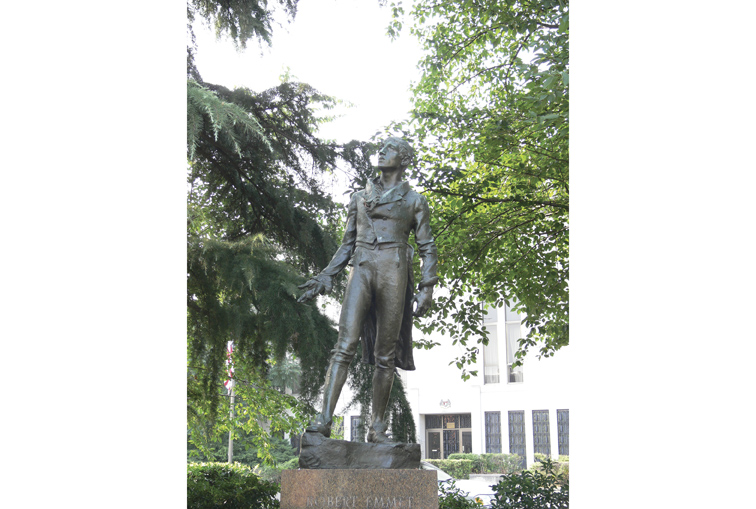 Jerome  Connor’s 1916 statue of Robert Emmet on  Massachusetts Avenue in Washington, D.C.