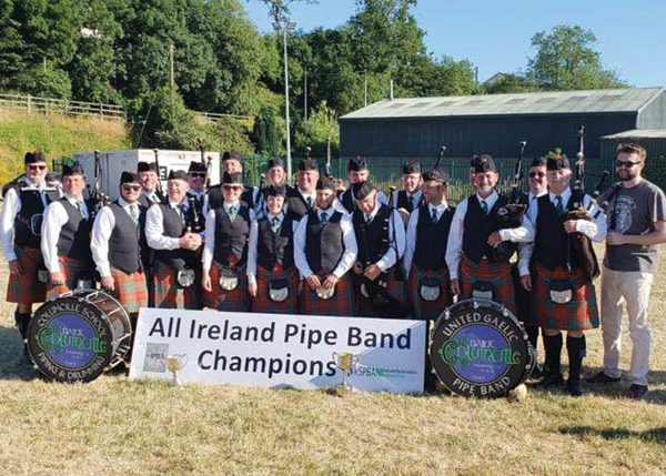 U.S. Pipe Band Win All-Ireland Title