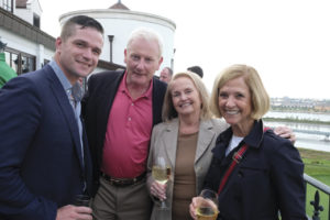 Patrick Murphy, Michael Higgins, Loretta Brennan Glucksman, and Maureen Sullivan.