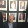 Sean Reidy, co-founder with Patricia Harty of the Irish America Hall of Fame; Sean Connick, CEO of the Dunbrody Famine Ship Experience, in New Ross, Co. Wexford, where the Irish America Hall of Fame is housed; and Hall of Fame member Kevin M. White.