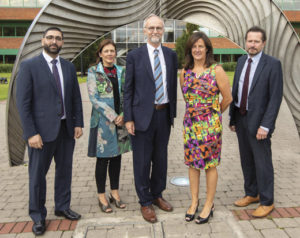 PMTC Director Ahmed B. Albadarin (left) with colleagues.