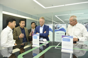 Mike and team at Boston Scientific Innovation Center in Beijing.