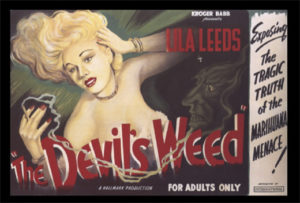 Movie poster for The Devil's Weed (1949).