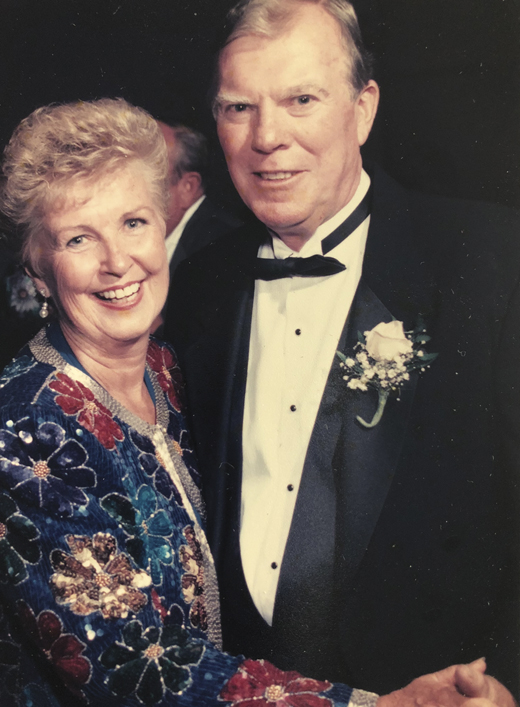 <em>Barbara and Bill McDonnell, Eileen’s parents.</em>