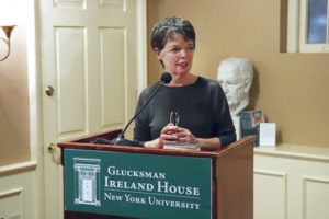 Alice McDermott speaking at G.I.H.