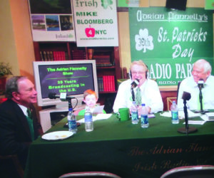 Adrian and Aine's nephew, Daniel Gasiewski, sits in on an interview with Michael Bloomberg and John Dearie.