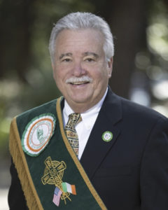 Savannah's grand marshal, Jerry Counihan.