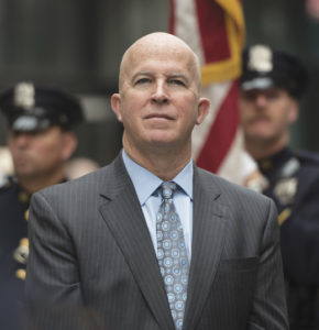 James O'Neill at the Hispanic Day Parade.