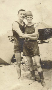 Patrick Killen and Violet Johnston, Brighton Beach, NY, 1923.