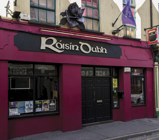 Róisín Dubh, the legendary live music venue in Galway City.