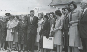 JFK and family members in Ireland in June 1963.