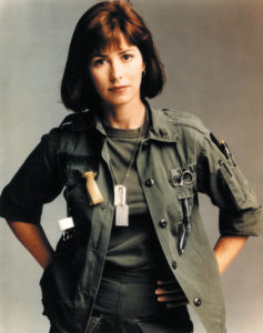 Dana Delany as Nurse McMurphy from the television series